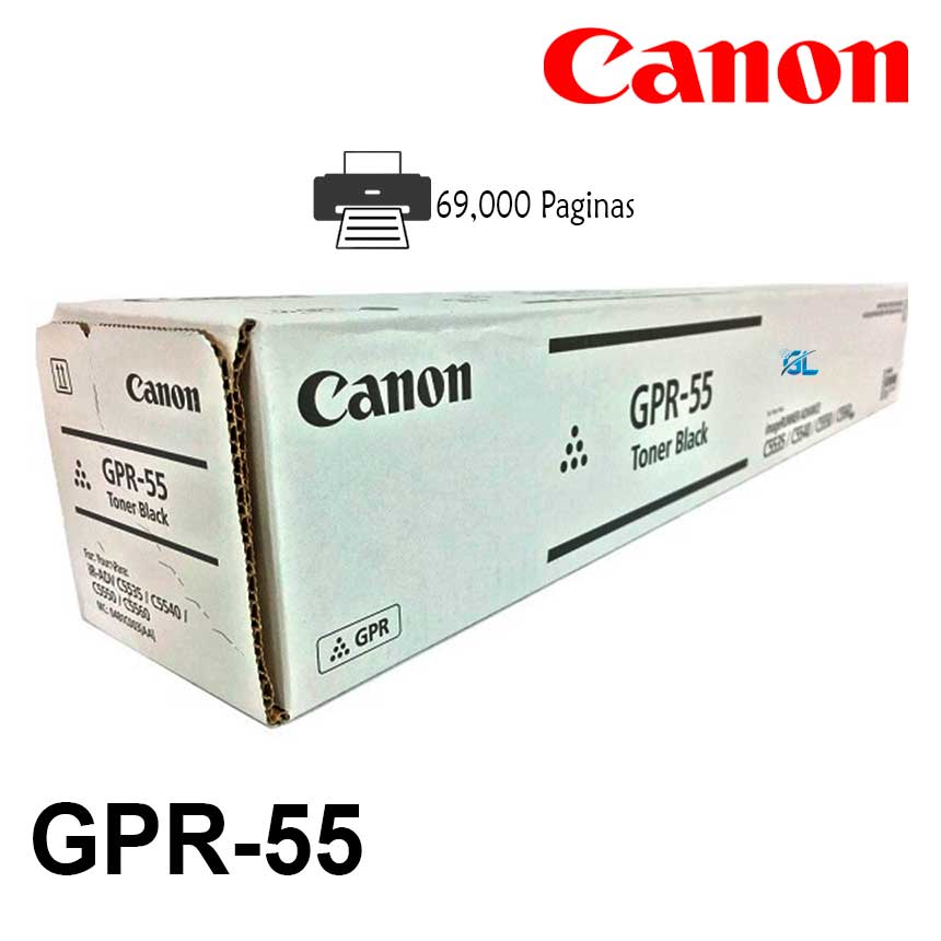 Toner canon GPR-55 NEGRO